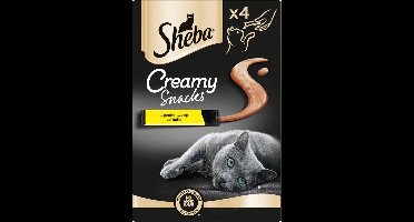 Sheba creamy snacks KIP 5x 4stuks