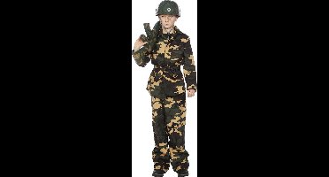 Leger verkleedkleding kind - Maat 140