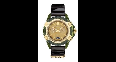 Versace Icon Active Chronograph VEZ700321 - Uniseks horloge - Siliconen band - Swiss Made - 44 MM