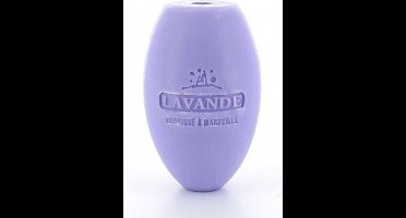 2x Zeepbol savon de marseille Lavendel 240 gram - la savonette marseillaise - ouderwetse zeep - hangzeep - zeep aan touw -