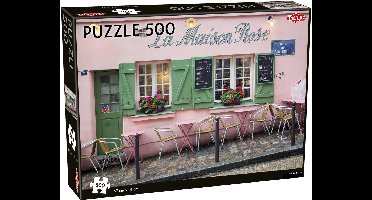 Tactic Parisian Café – Puzzel – 500 stukjes – Sfeervol Frans Straatbeeld – Strak en Rustgevend Ontwerp – Hoogwaardige Scandinavische Kwaliteit