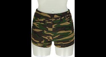 Apollo - Hotpants dames - Camouflage design - Maat L/XL - Hotpants - Feestkleding - Hotpants met print - Carnavalskleding