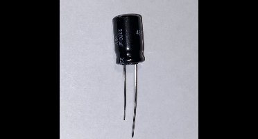 Panasonic 2200uF / 16Volt | 12.5x20mm | Levensduur 10000 uur | per stuk