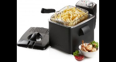 DOMO DO1014FR Friteuse - 4,5 l - 3200 W - Zwart