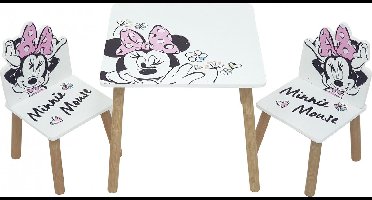 Arditex Kindermeubels Minnie Mouse 50 X 50 Cm Hout Wit 3-delig