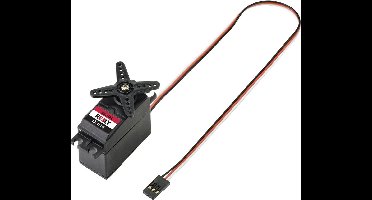 Reely Standaard servo D3614 Digitale servo Materiaal (aandrijving): Plastic Stekkersysteem: JR