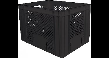 Dresco Fietskrat 31L Zwart