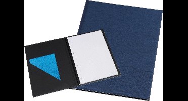 Rillstab Schrijfmap Incl. Gelinieerd A4 Slimbloc Faro Gewolkt Blauw