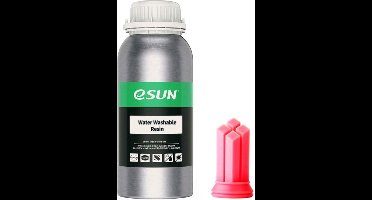 eSun - Water Washable Resin, Red - 0.5kg