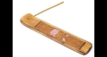 Wierookhouder Namaste Rozenkwarts --set van 2 stuks - ±15,5x5cm - ±15.5x5cm