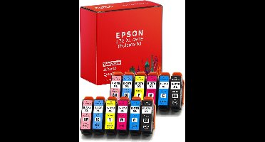 12-pack | Geschikt voor Epson 378XL inktcartridges - XP 8500 - 8505 - 8600 - 8605 - 8700