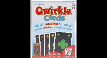 999 Games - Qwirkle Cards - Kaartspel - spelregels in NL en FR