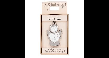 Depesche sleutelhanger beschermengel 03. Mai - gelukssieraad voor kinderen.