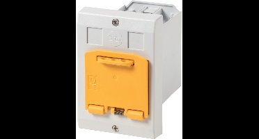 Eaton E-PKZ01-SVB 281635 Lege behuizing Inbouw, Uitschakelbaar (l x b x h) 80 x 85 x 129 mm Grijs, Geel 1 stuk(s)