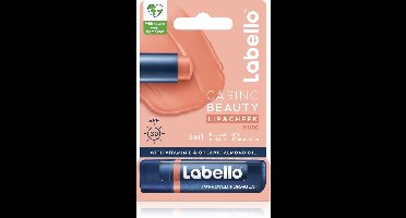 Labello - Caring Beauty - Nude - 2in1 - 24H Verzorging - SPF 15 - Vitamine E - Lippenbalsem - Lippen - Natuurlijke Olien - 1 Stuk