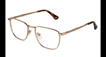 Police VPLU62 Oro rose' lucido c/parti sabbiate/satin/ 53/18/145 MAN Brilmonturen