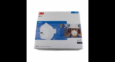3M Aura™ 3M 9322+ 9322+ Fijnstofmasker met ventiel - Stofmasker met ventiel FFP2 D 10 stuk(s)