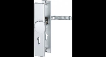 Veiligheidsgarnituur - Aluminium - Aluminium - Hoppe - Hoppe London SKG*** - greep/kruk PC72