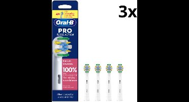 Oral B Pro Floss Action Opzetborstels - 3 x 4 stuks