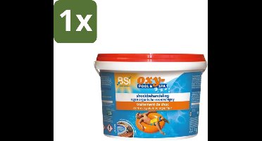 1 x BSI – Oxy-Pool & Spa – Schokbehandeling voor Zwembad & Spa – 2,5 kg - Oxy Shock - Chloorvrije Shock - Zuurstof Shock - Zwembad Reinigen - Spa Reinigen
