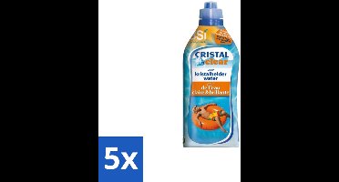 BSI – Cristal Clear – Voor Kristalhelder Zwembadwater – 1 L - Bulkverpakking - 5 stuks