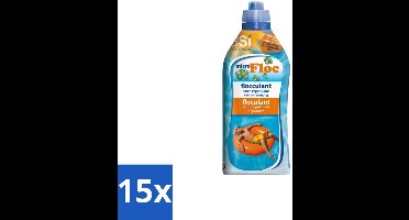 BSI – Micro Floc – Vlokkingsmiddel voor Zwembad & Spa – 1 L - Bulkverpakking - 15 stuks