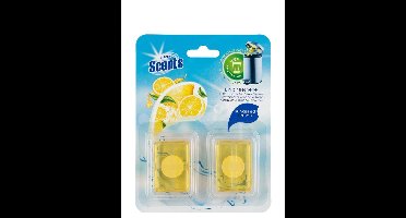 Afvalbak Luchtverfrisser – Citroen Geur – 2 Stuks – Tot 30 Dagen Fris – Vuilnisbak Geurverwijderaar – Scents