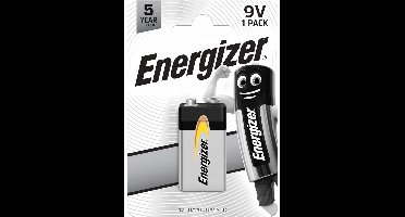 Energizer Everyday - Batterijen - 9V (6LR61) - Alkaline - 1 stuk