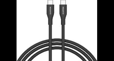 Canyon CC60SC10 Serie - USB-C naar USB-C Kabel - 60W - 1m - Zwart