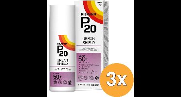 3x Riemann P20 Urban Shield Spf 50+ (50 gr)
