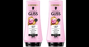 Gliss Kur Conditioner - Liquid Silk - 2 x 200 ml