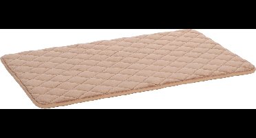 Hondenkussen - orthopedisch hondenkussen - benchkussen memory foam - Weimar Beige M - luxe draadkooi kussen van hoge kwaliteit - 85,5cm