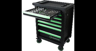COMPETITION gereedschapswagen met 7 laden en 119 - delig Premium gereedschap - 512.3119