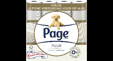 6x Page Toiletpapier Puur 3-laags 4 stuks