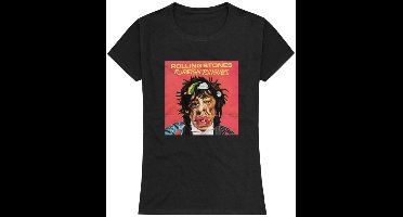 The Rolling Stones Foreign Tongues Dames T-shirt - zwart - L