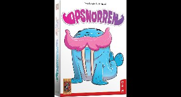 999 Games - Opsnorren - kaartspel - Wie heeft de langste snor? - Hilarisch slagenspel!