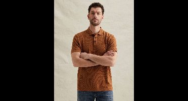 Polo POPCORN JERSEY PME LEGEND GLAZED GINGER