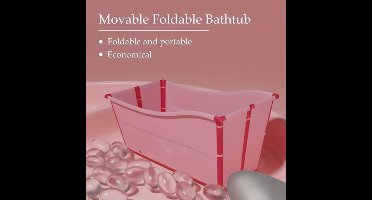 Opvouwbaar Bad – Opvouwbare Badkuip – Zitbad – Ligbad – Mobiel Bad – Lichtgewicht – Duurzaam PP & TPE Materiaal – Incl. Afvoerplug – Blauw