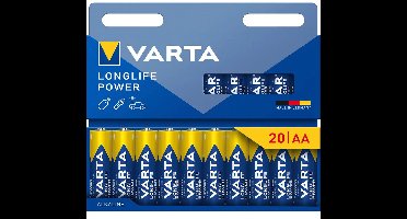 Varta Longlife Power AA 20 stuks