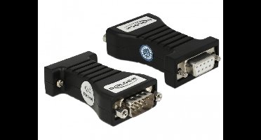 Delock Isolator 1 x Serial RS-232 DB9 female to 1 x Serial RS-232 DB9 male 3 kV