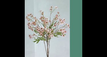 6 Stucks Roze Vintage herfst pruimen kunstbloemen meerkleurig decoratieve bloemen geschikt voor bruiloft zaal podium gangpad feest evenement interieur decoratie