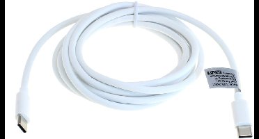 OTB Datenkabel - USB-C 2.0 Stecker auf USB-C 2.0 Stecker - USB-PD 100W - 2,0m - weiß