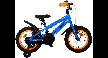 Volare Rocky Kinderfiets - Jongens - 14 inch - Blauw - Twee handremmen