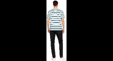 Petrol Industries T-shirt T Shirt Met Streeppatroon M 1060 Tsr120 6181 Cool Mint Mannen Maat - 3XL