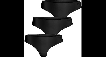Björn Borg dames Invisible thong - string (3-pack) - zwart - zwart - zwart