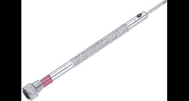 Mini Torx Schroevendraaier 1.6mm - 90mm Lengte, Carbon Staal, Antislip Handvat voor Brillen, Horloges en Laptops