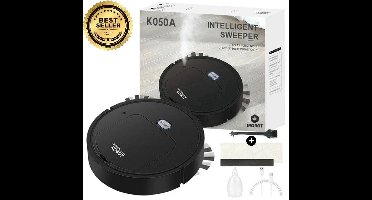 iRobot®- Ai Clean Start Robotstofzuiger - Robotstofzuiger met Dweilfunctie - Robot Stofzuiger - Robot Stofzuiger met UV-Reiniging – Slimme Mini Robotstofzuiger – Stil (55dB) – Automatisch Schoonmaken – Oplaadbaar – Voor Harde Vloeren & Tapijt