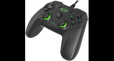 Esperanza Gamepad Controller Voor Ps3 Pc Usb Vanquisher Zwart Nieuw Origineel