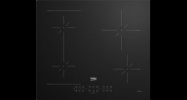 Beko HII64200SFMT-1 Ingebouwd Inductiekookplaat Zwart 59 cm + 3 Jaar Gratis Extra Garantie