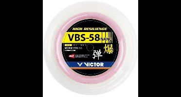 VICTOR VBS-58 Nano badmintonsnaar - coil 200m - pink